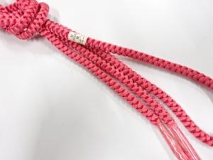 未使用品　正絹　手組帯締め
